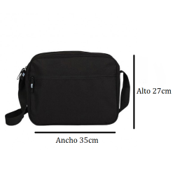 Black multipurpose bag 35cm...