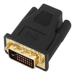 Adaptador Goobay DVI-D 24+1 Macho a HDMI Hembra Negro
