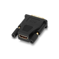 Adaptador Goobay DVI-D 24+1 Macho a HDMI Hembra Negro