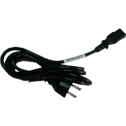Lot 2 hp cables 8121-0731/ 1.9 m, 220 v, black